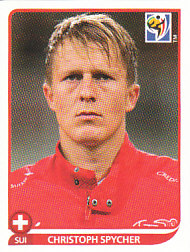 Christoph Spycher Switzerland samolepka Panini World Cup 2010 #587